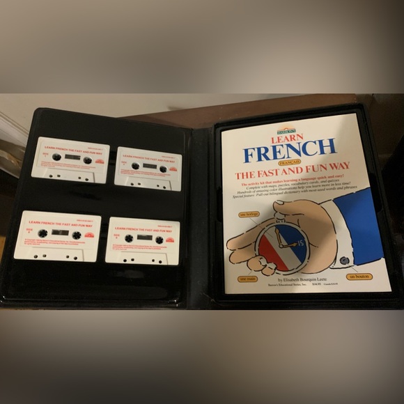 Learn French Cassette Vintage - Picture 2 of 5
